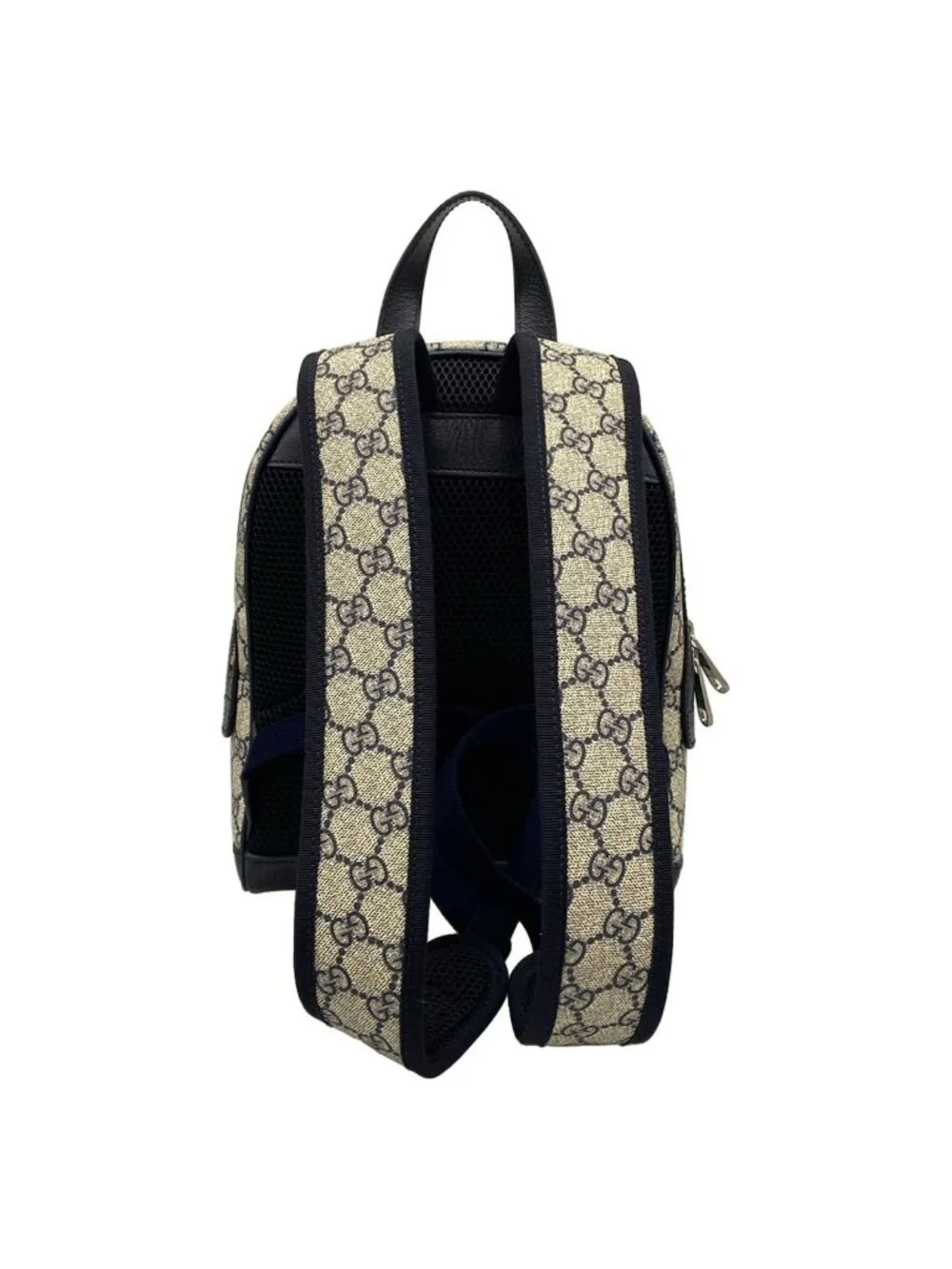 Gucci Backpack Ophidia Ivory Navy Red Leather